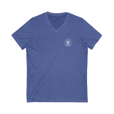 Level Up Your Leadership - Unisex V-Neck Tee