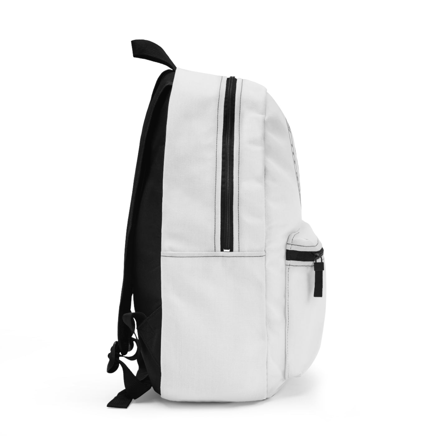 NSLS Logo Backpack - Black on White