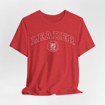 Leader T-Shirt - Red With NSLS Seal