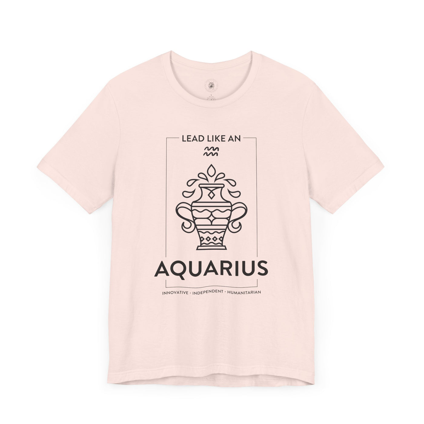 LEAD LIKE an Aquarius #1 - Black on Heather Colors