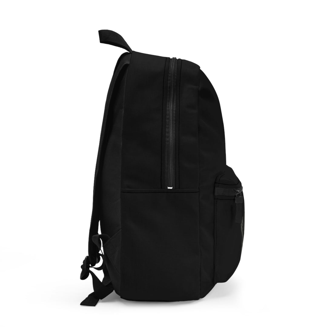 Sigma Alpha Pi Backpack - Grey on Black