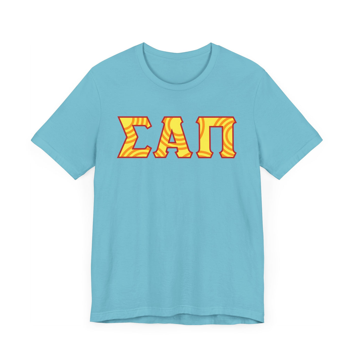 Sigma Alpha Pi Tee -  Yellow logo