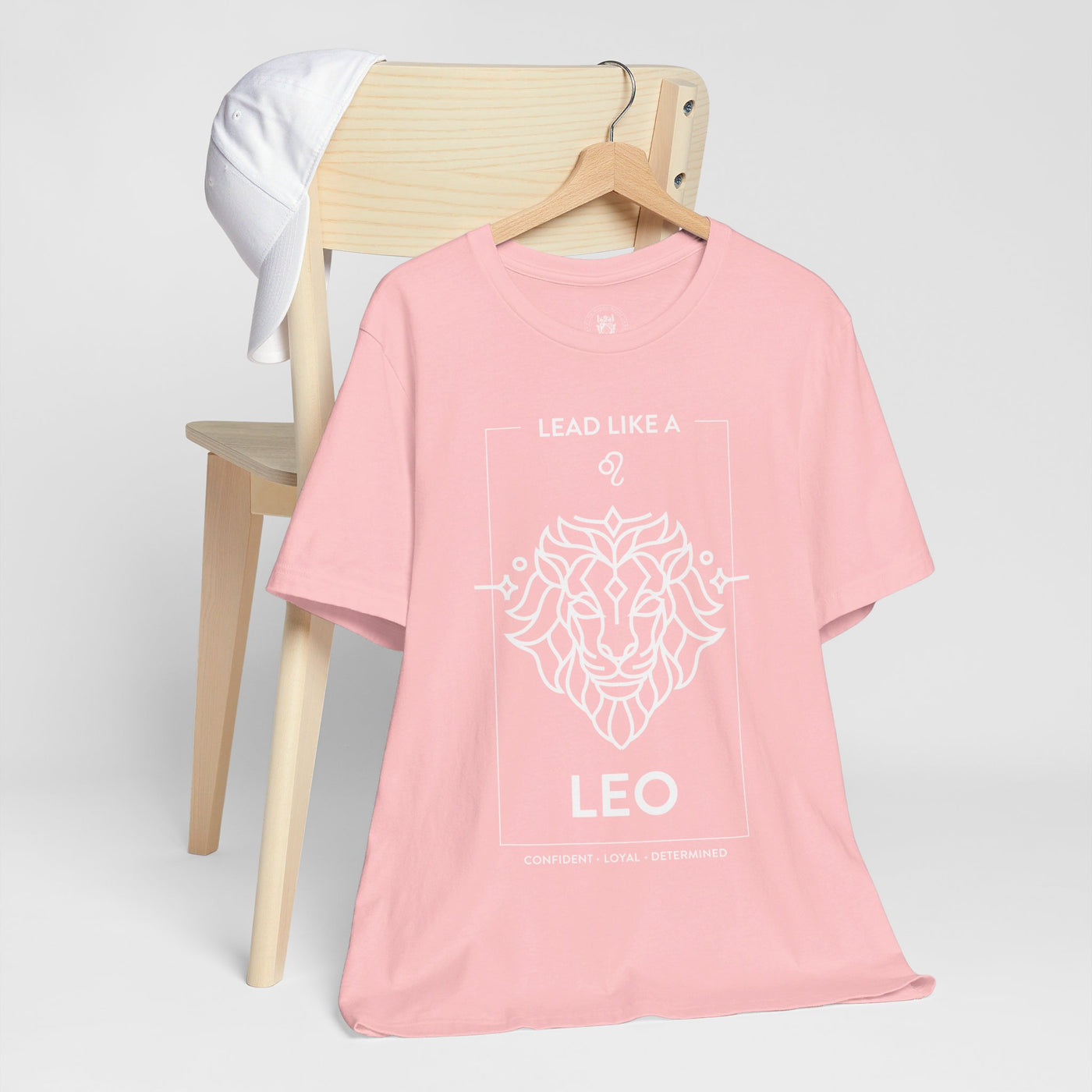 Lead Like a Leo #1 - White on Heather Colors