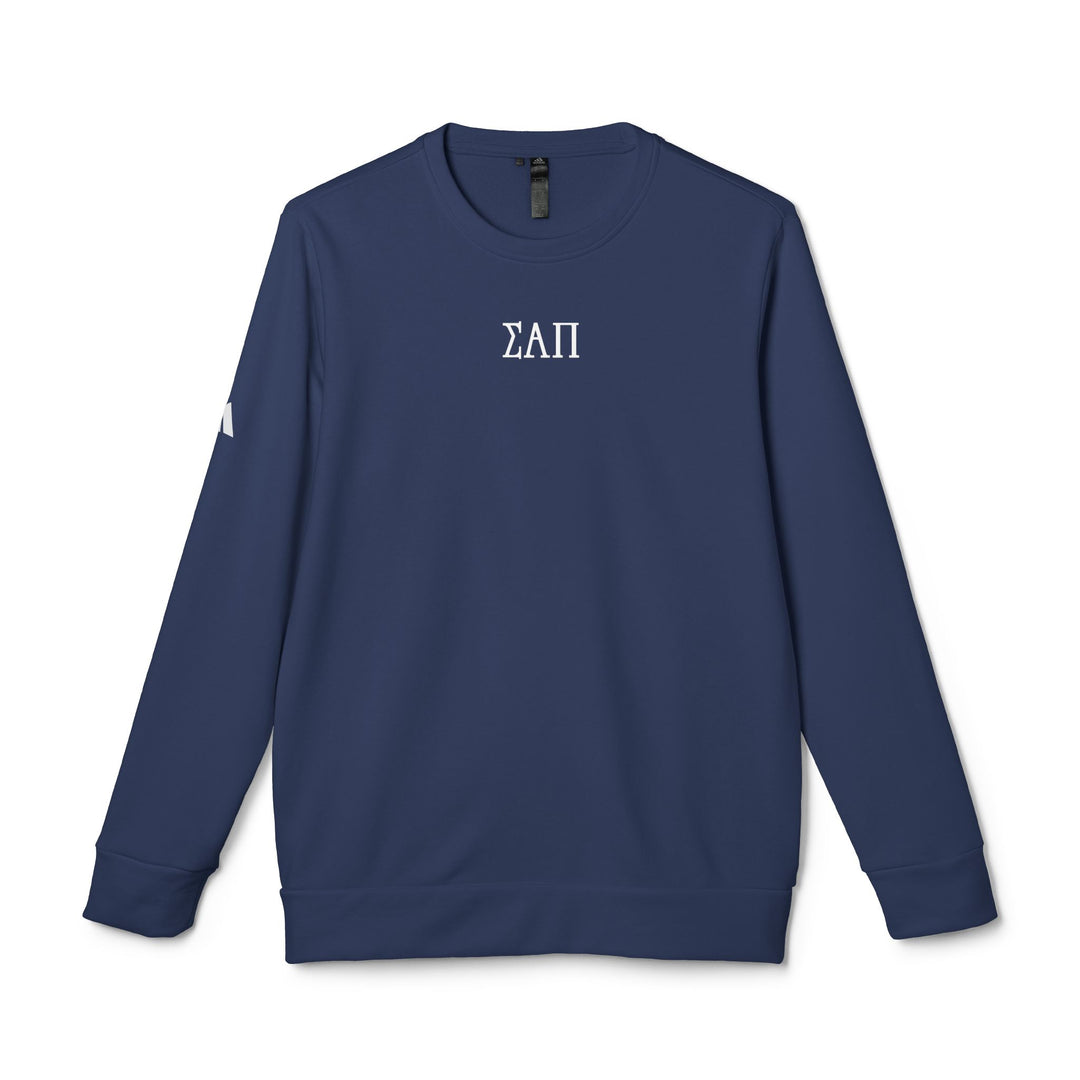 adidas® Unisex Fleece Crewneck Sweatshirt - White ΣΑΠ