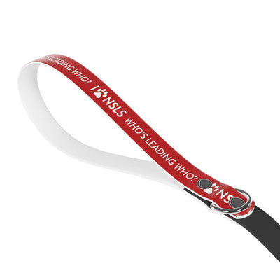 NSLS 'Who's Leading?' Leash - Red