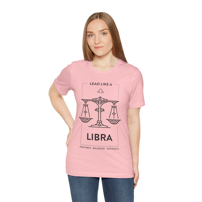 Lead Like a Libra #1 - Black on Heather Colors