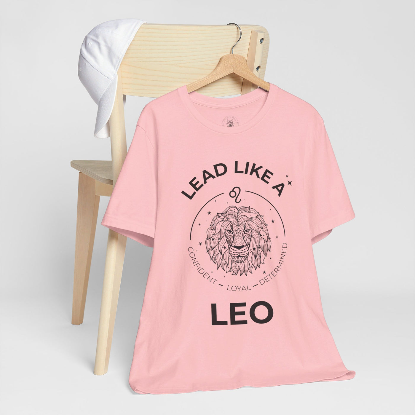 Lead Like a Leo #2 - Black on Heather Colors