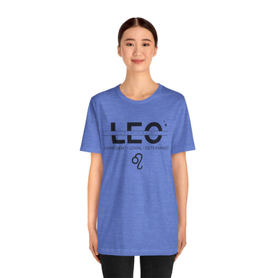 Lead Like a Leo #3 - Black on Heather Colors