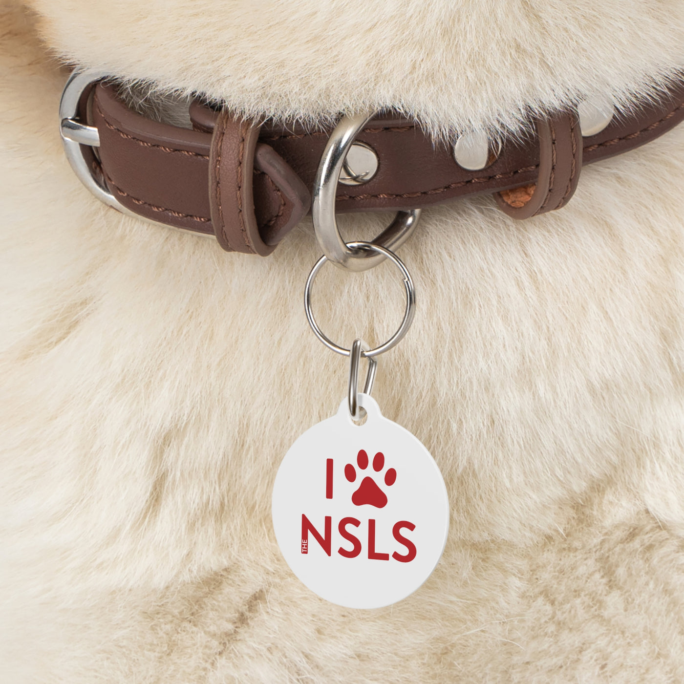 NSLS Pet Tag - Red