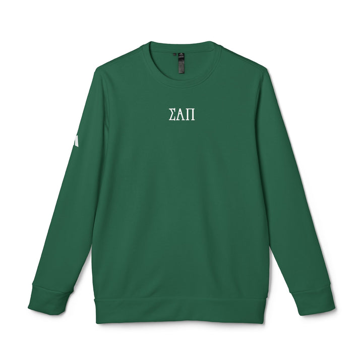 adidas® Unisex Fleece Crewneck Sweatshirt - White ΣΑΠ