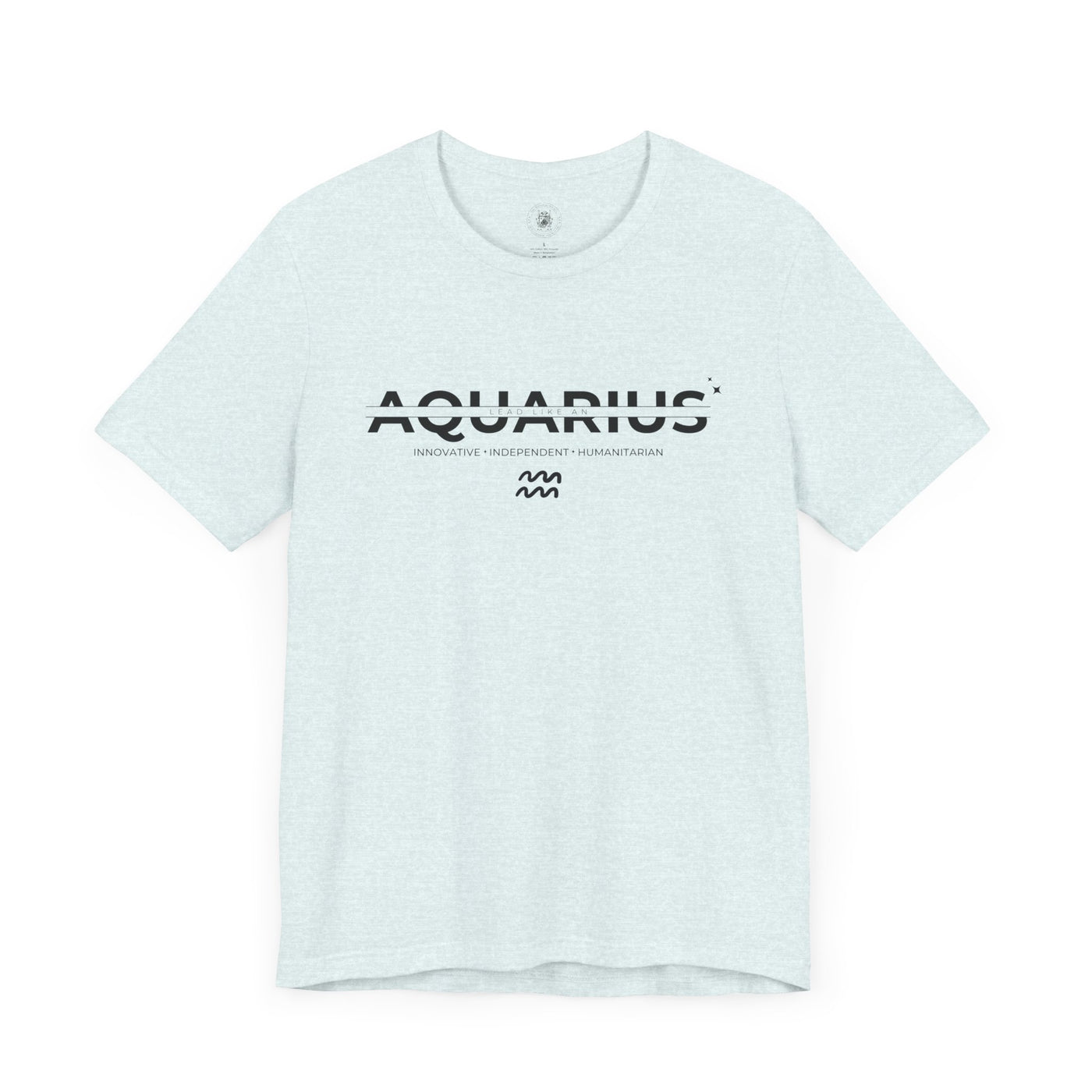 LEAD LIKE an Aquarius #3 - Black on Heather Colors