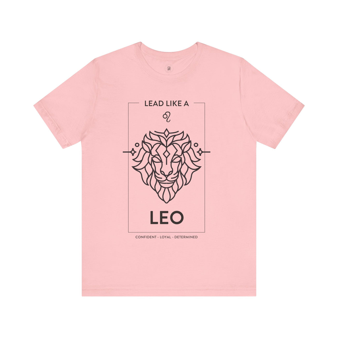 Lead Like a Leo #1 - Black on Heather Colors