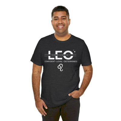 Lead Like a Leo #3 - White on Heather Colors