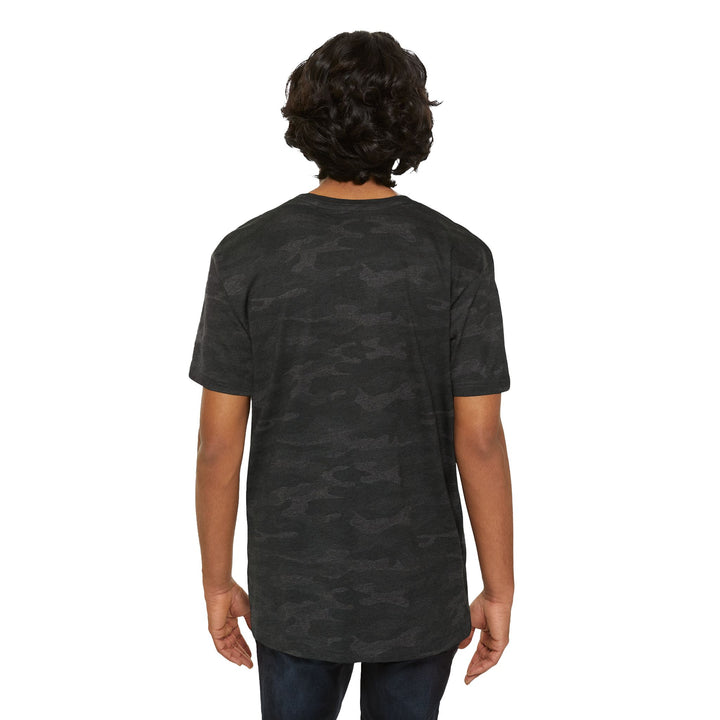 Sigma Alpha Pi T-Shirt - RWB on Black Camo