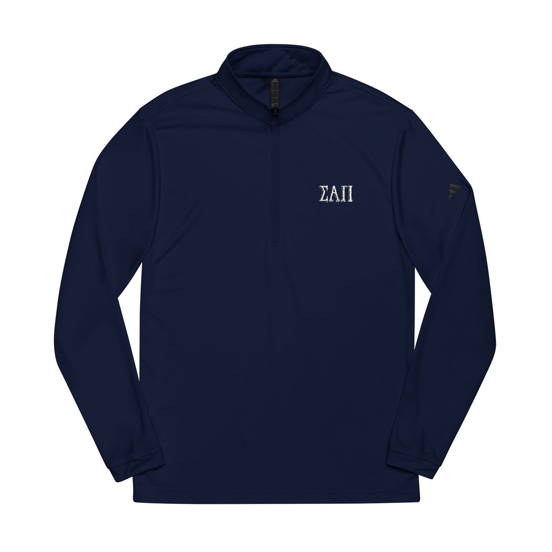 adidas® Embroidered Quarter-Zip Pullover - ΣΑΠ