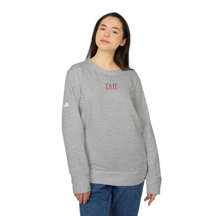 adidas® Unisex Fleece Crewneck Sweatshirt - Red ΣΑΠ
