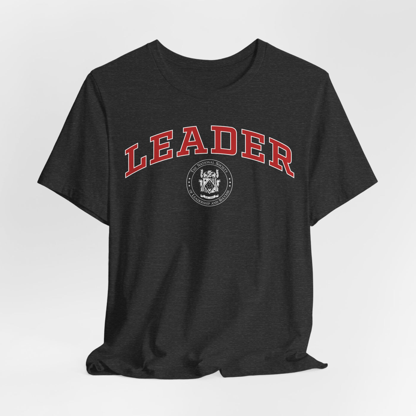 Leader T-Shirt - Red With NSLS Seal