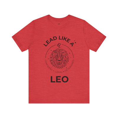 Lead Like a Leo #2 - Black on Heather Colors