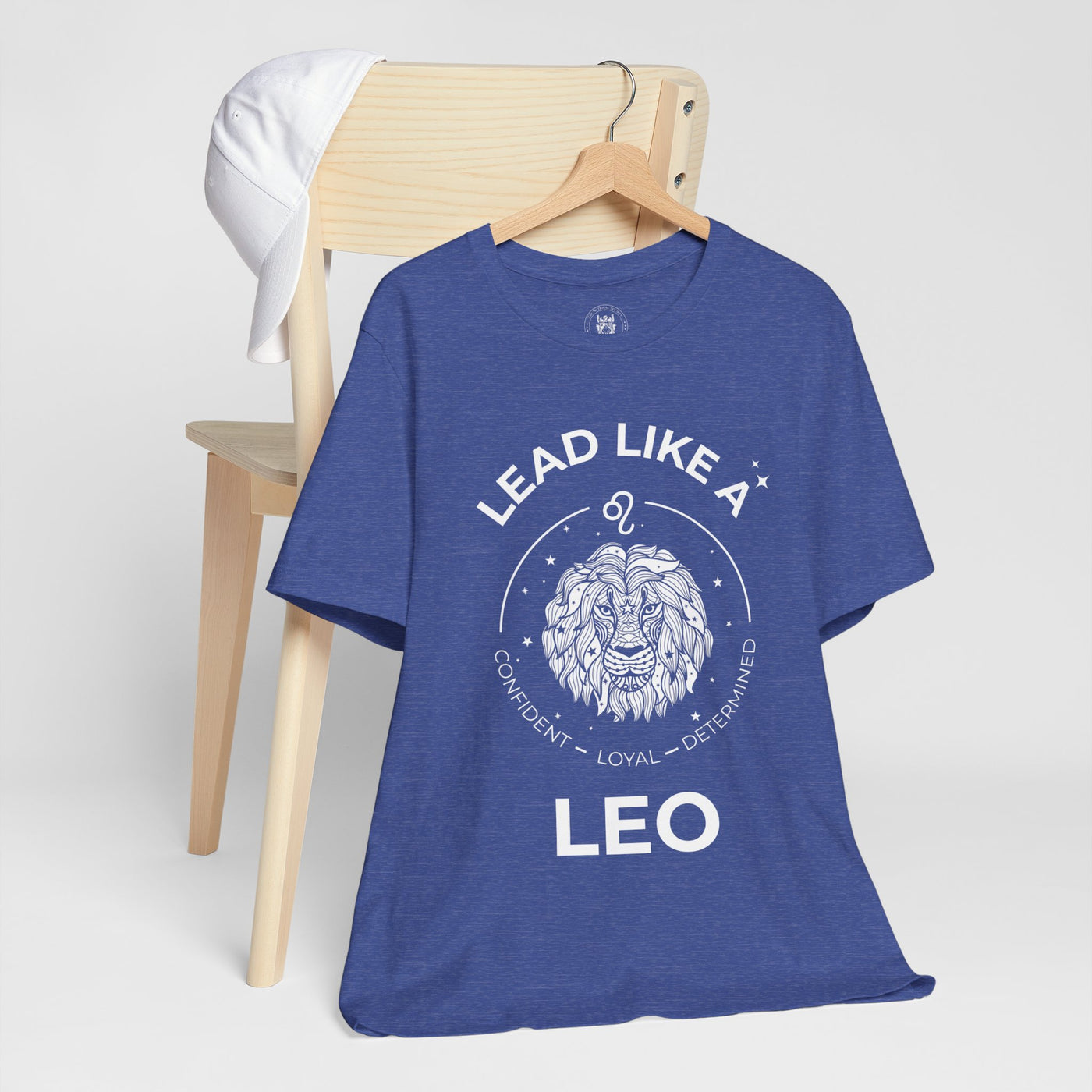 Lead Like a Leo #2 - White on Heather Colors