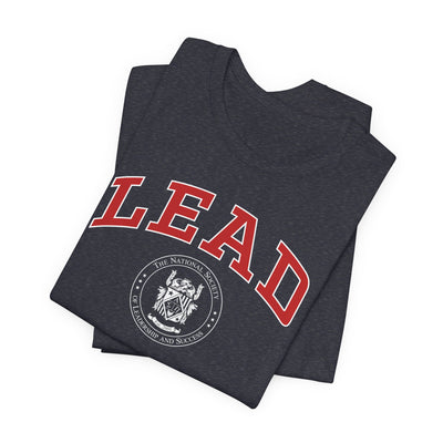 Lead T-Shirt - Red With NSLS Seal