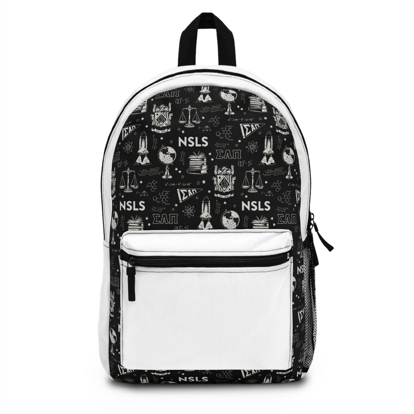 NSLS Pattern Backpack - Black on White Switch