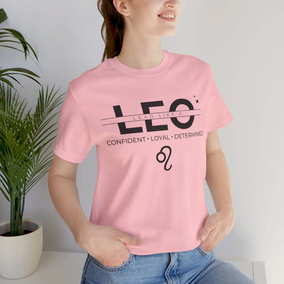 Lead Like a Leo #3 - Black on Heather Colors