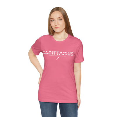 Lead Like a Sagittarius #3 - White on Heather Colors