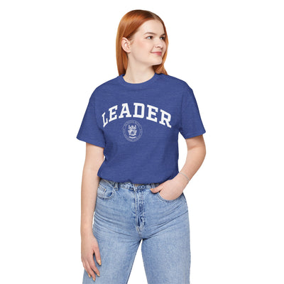 Leader T-Shirt - White With NSLS Seal