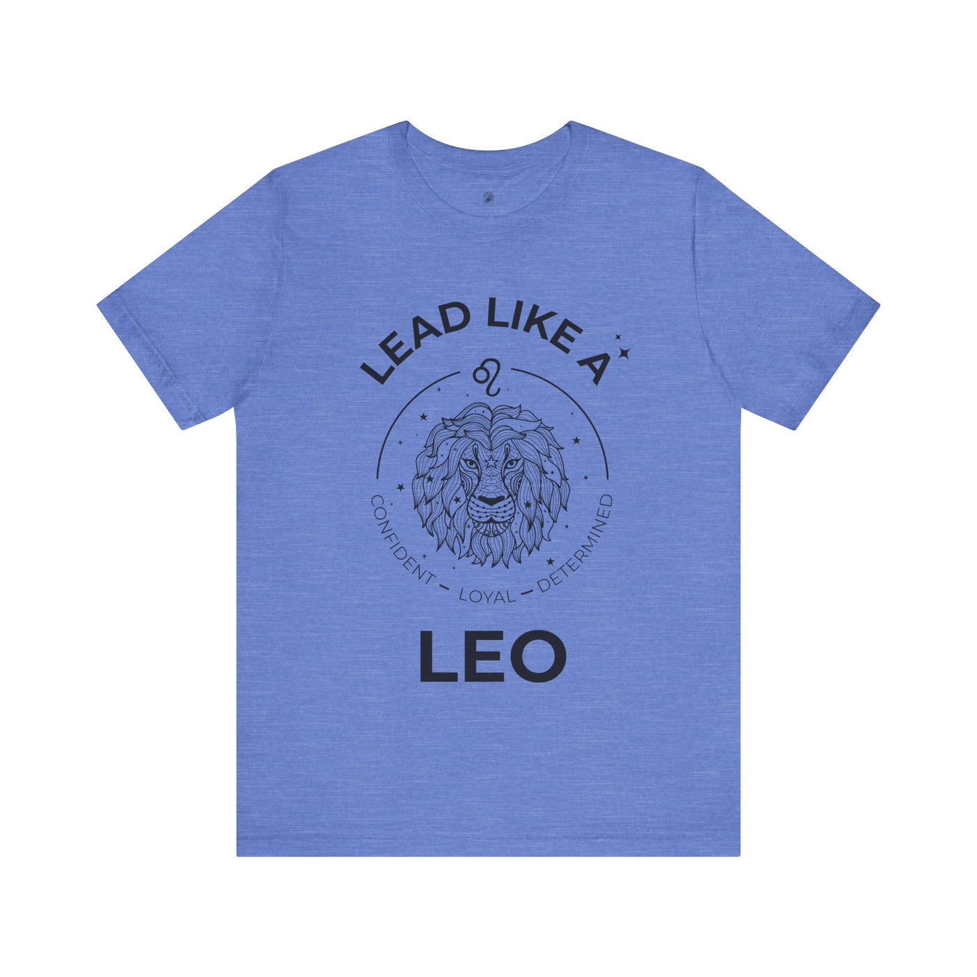 Lead Like a Leo #2 - Black on Heather Colors