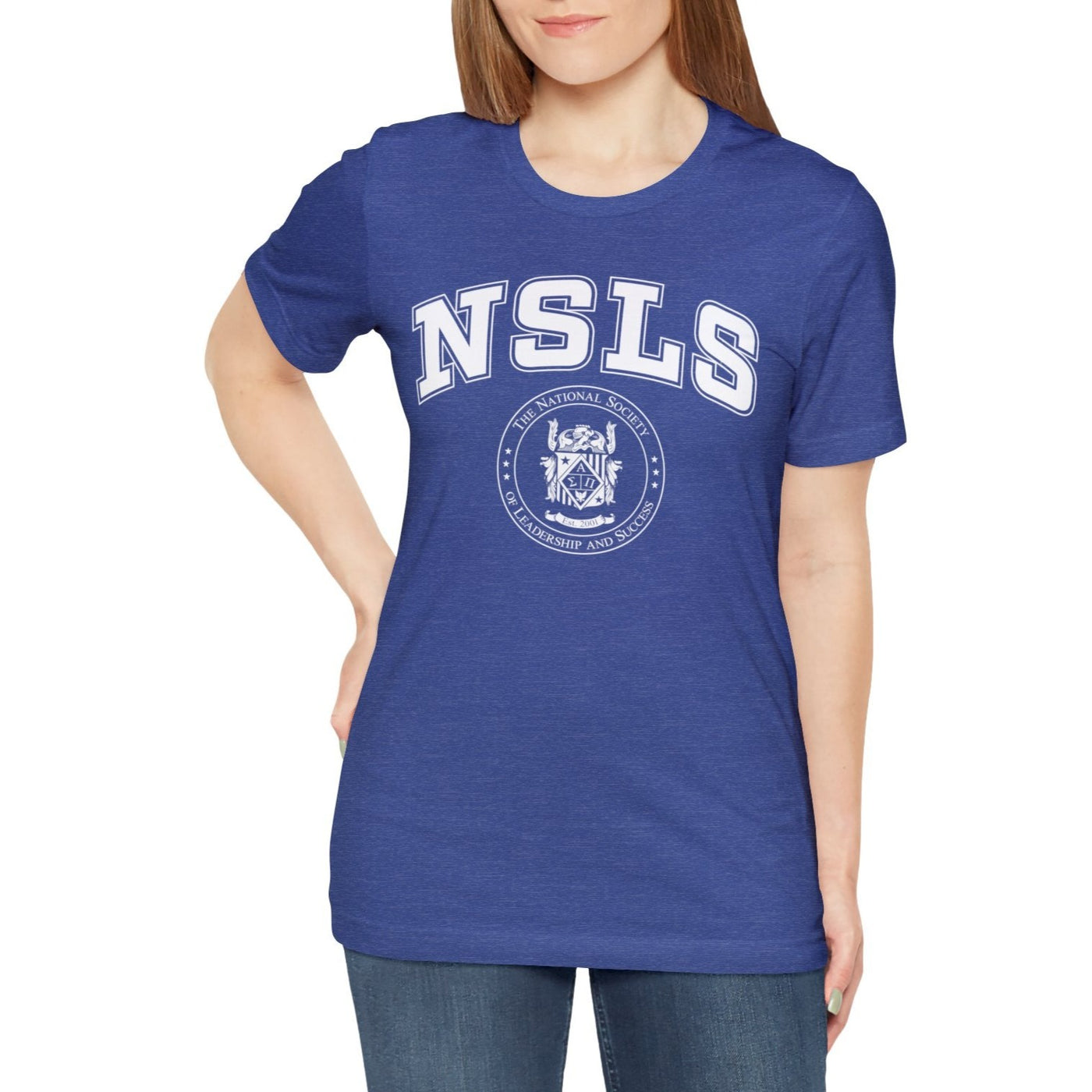 NSLS Vintage Seal T-Shirt - Heather Royal