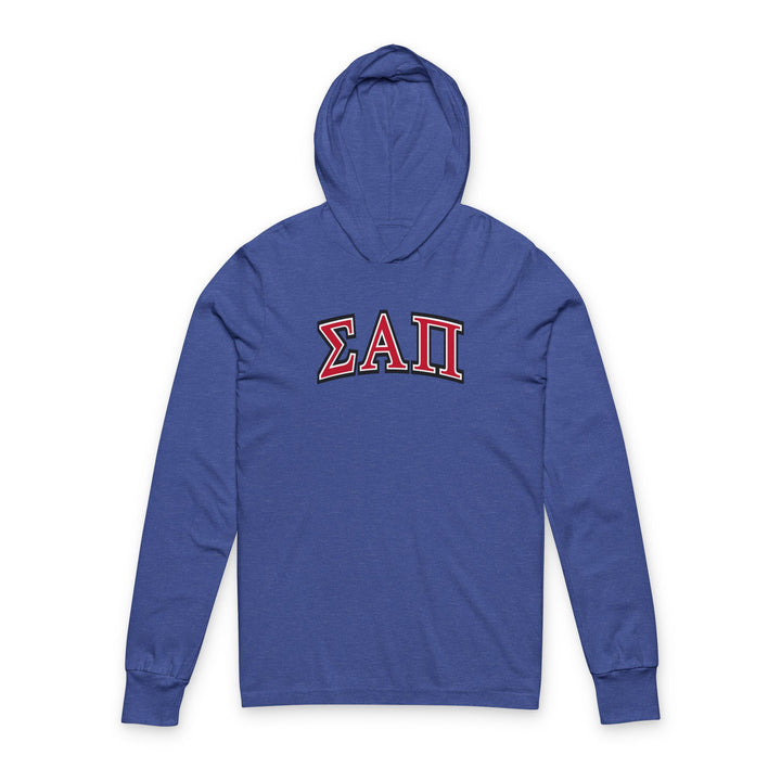 Sigma Alpha Pi - Unisex Hooded Long Sleeve Tee