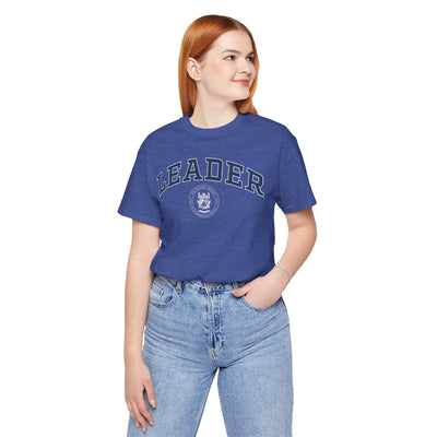 Leader T-Shirt - Blue With NSLS Seal