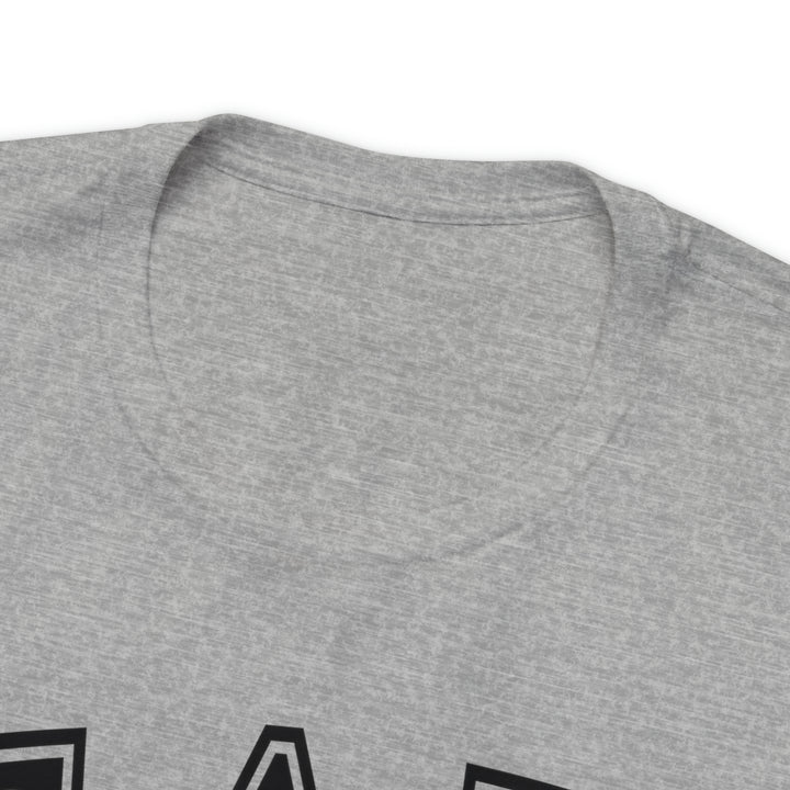 Sigma Alpha Pi Tee -  Black on Heather Grey