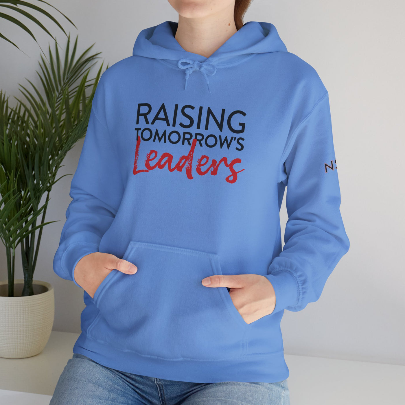 Raising Tomorrow's Leaders - Heavy Hooded Sweatshirt