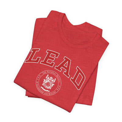 Lead T-Shirt - Red With NSLS Seal