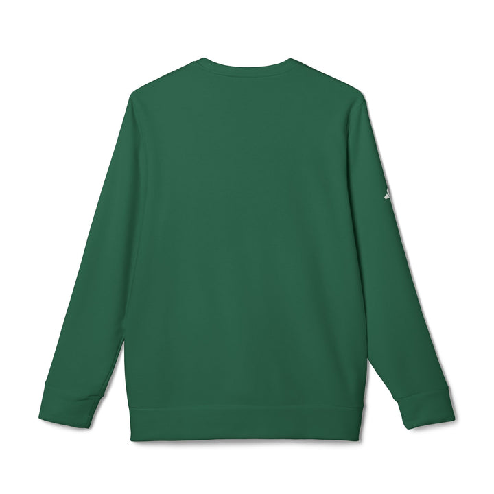 adidas® Unisex Fleece Crewneck Sweatshirt - White ΣΑΠ