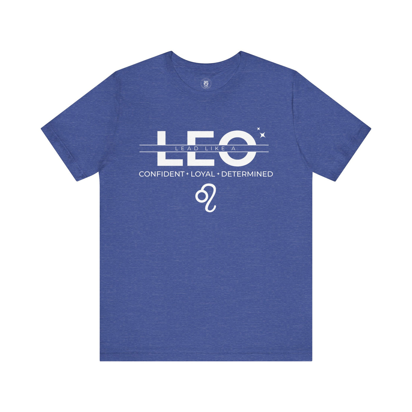 Lead Like a Leo #3 - White on Heather Colors