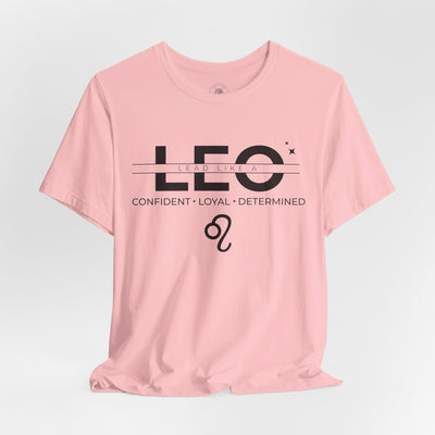 Lead Like a Leo #3 - Black on Heather Colors