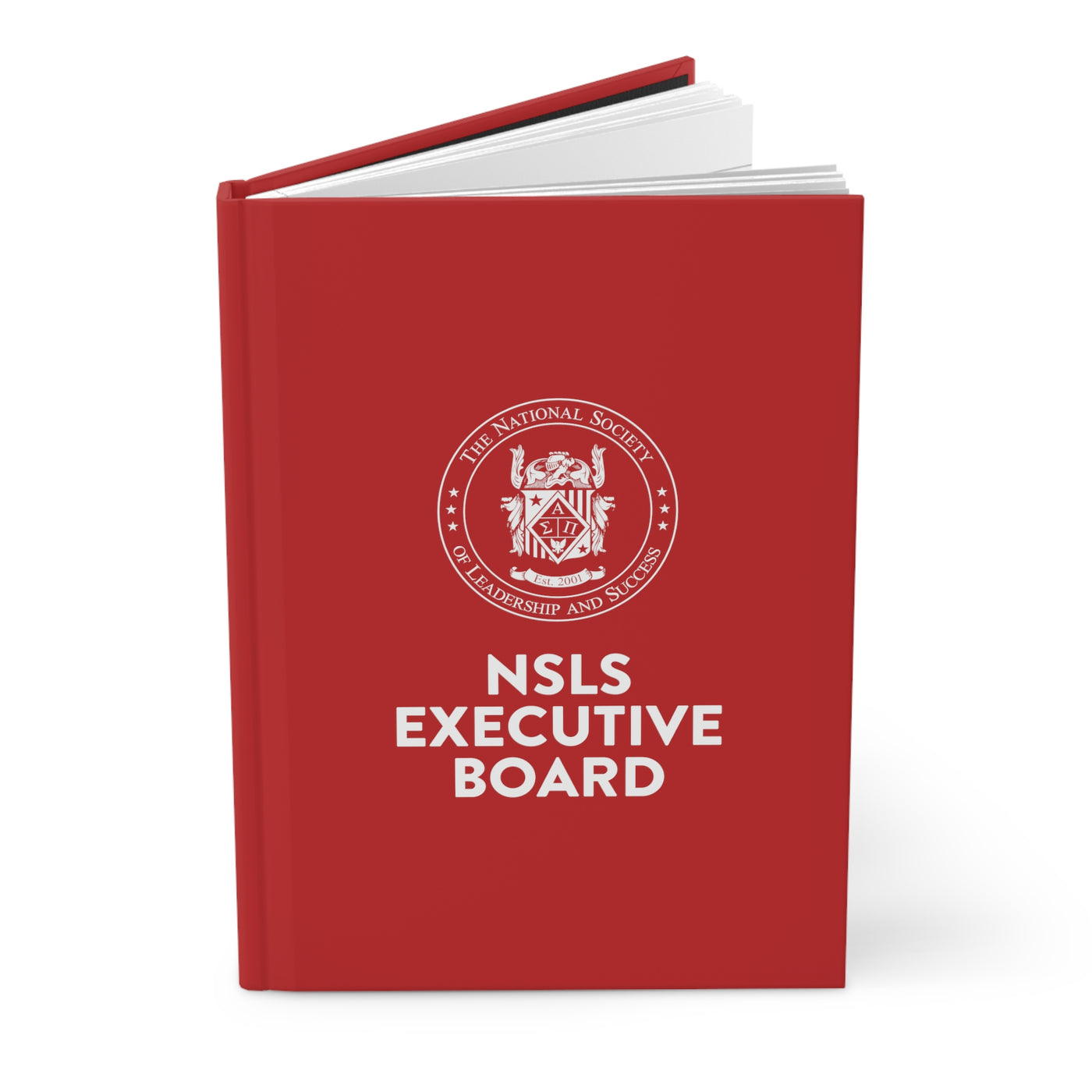 NSLS Executive Board - Hardcover Journal - Red