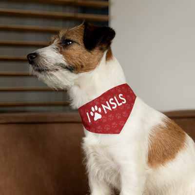 NSLS Pet Bandana Collar - Red