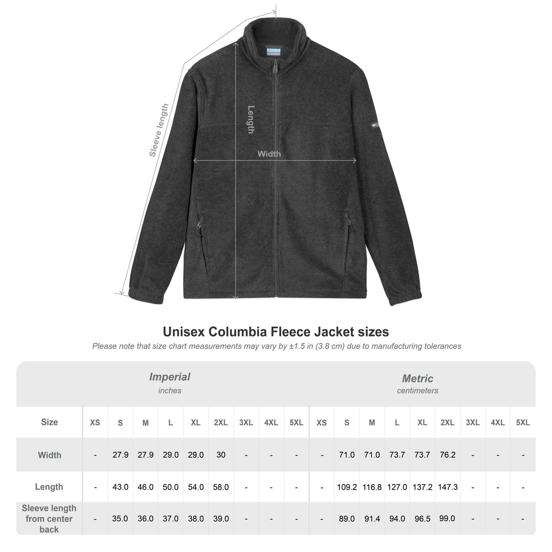 Columbia Fleece Jacket - NSLS Embroidered