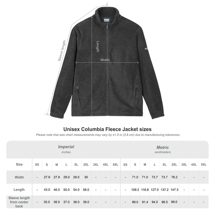 Columbia Fleece Jacket - NSLS Embroidered