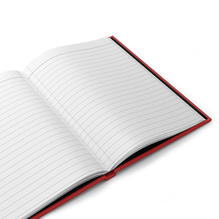 NSLS Seal Hardcover Journal Matte - Red