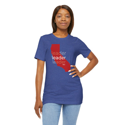 California Leader Tee #2- Soft Heather