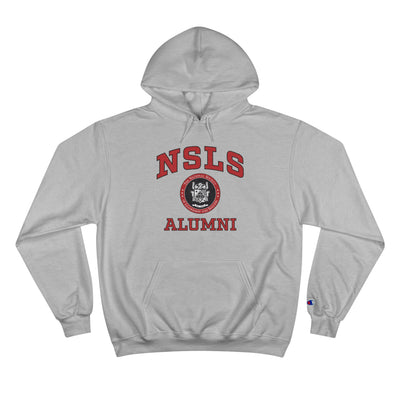 NSLS Champion Alumni Logo Hoodie - Grey
