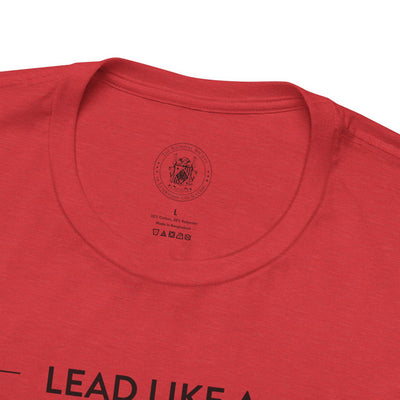 Lead Like a Leo #1 - Black on Heather Colors