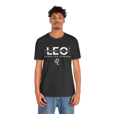 Lead Like a Leo #3 - White on Heather Colors