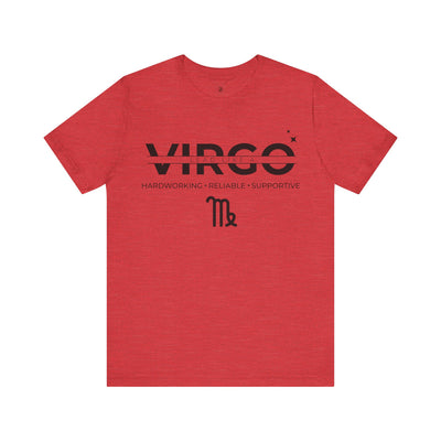 Lead Like a Virgo #3 - Black on Heather Colors