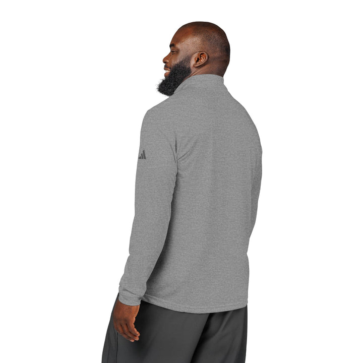 adidas® Embroidered Quarter-Zip Pullover - ΣΑΠ