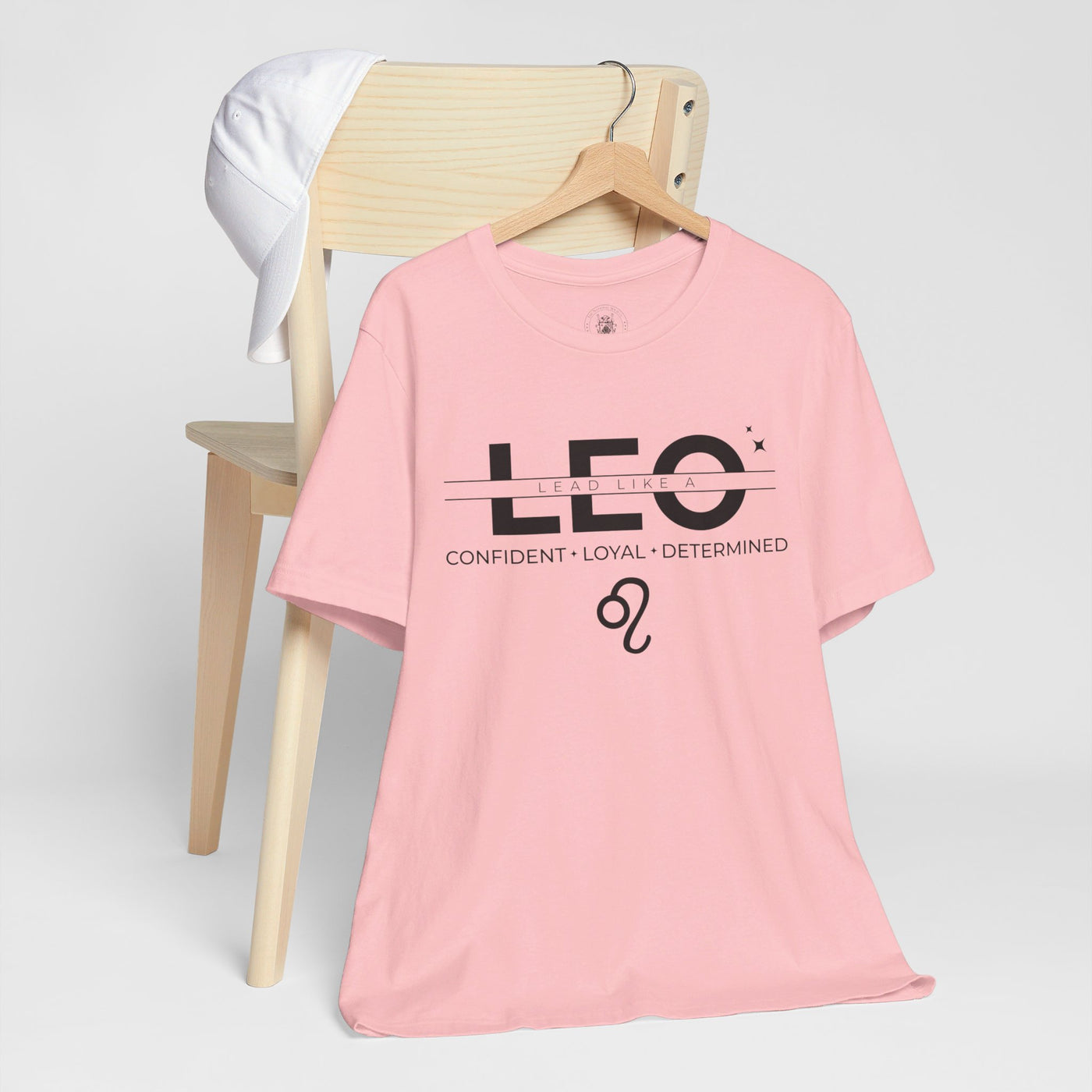 Lead Like a Leo #3 - Black on Heather Colors